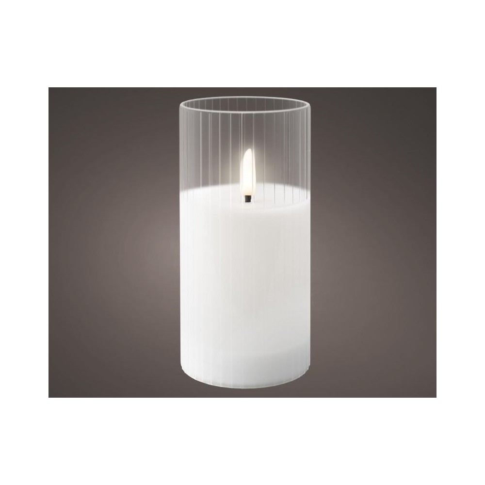 CANDELA CON LED H15 D7.5 BIANC